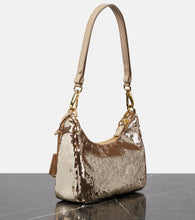 Prada Sequined Re-Nylon shoulder bag