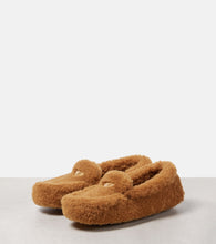 Prada Shearling driving loafers