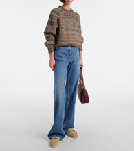 Prada Shearling-lined suede loafers