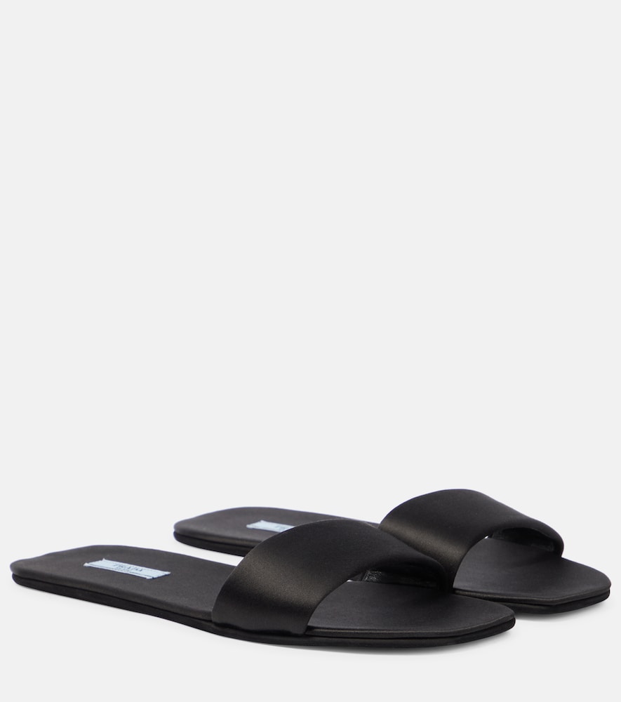 Prada Silk satin slides - Prada 真丝缎面拖鞋