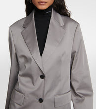 Prada Single-breasted cotton blazer