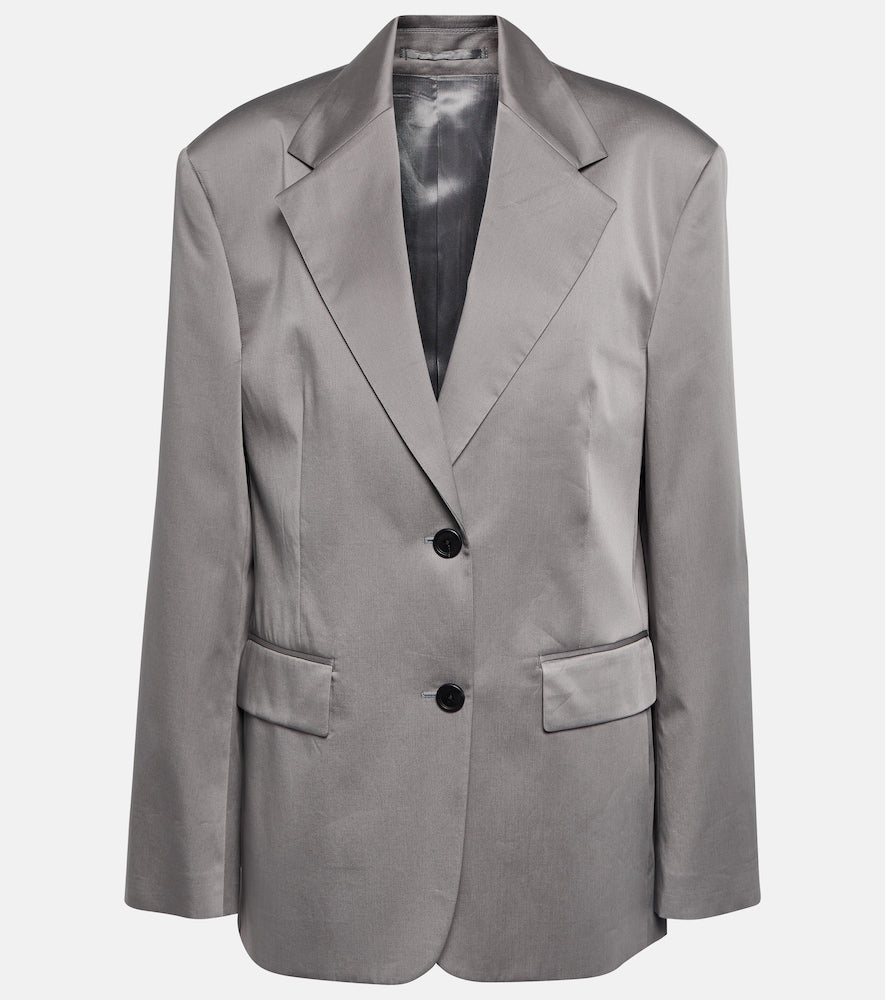 Prada Single-breasted cotton blazer - Prada 单排扣棉质西装外套