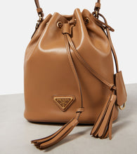 Prada Small leather bucket bag
