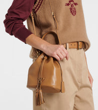 Prada Small leather bucket bag
