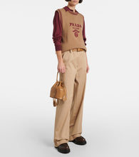Prada Small leather bucket bag