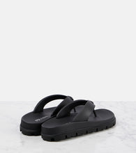 Prada Soft Cage vinyl thong sandals