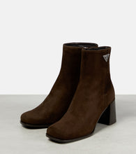 Prada Suede ankle boots
