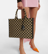 Prada Symbole jacquard tote