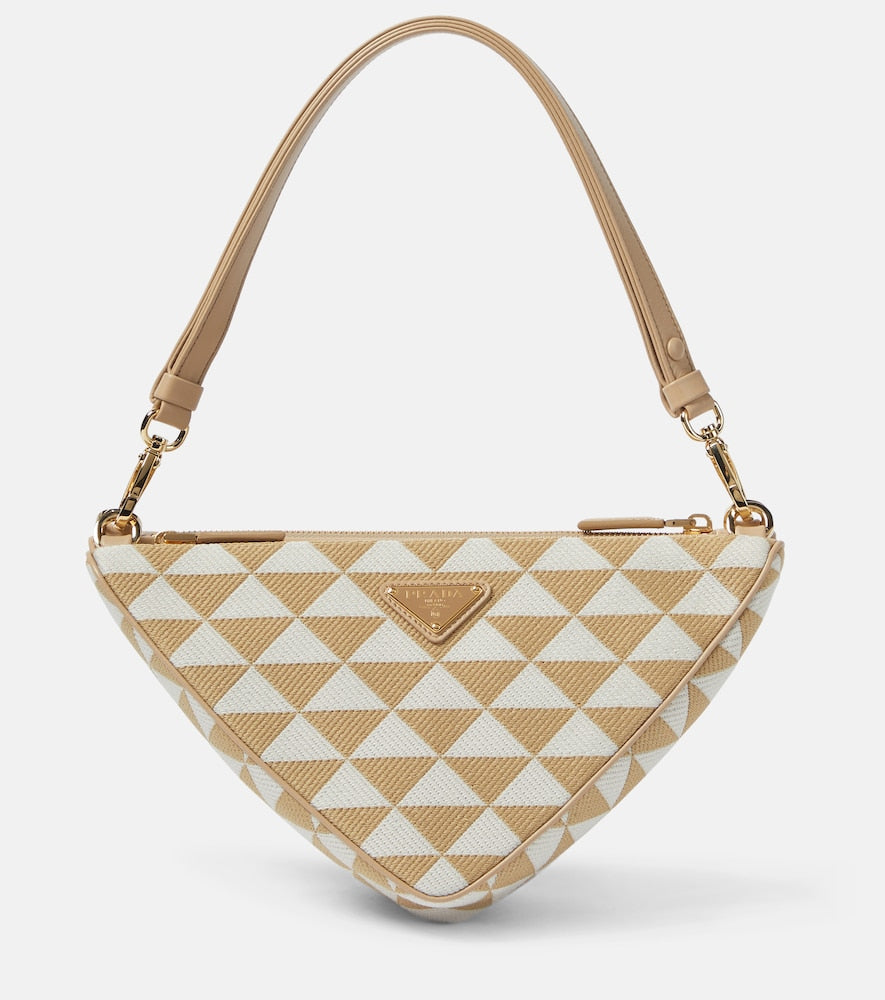 Prada Symbole leather mini-bag - Prada Symbole 皮革迷你包