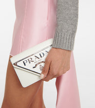 Prada Triangle Mini leather crossbody bag