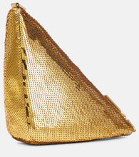 Prada Triangle sequin shoulder bag