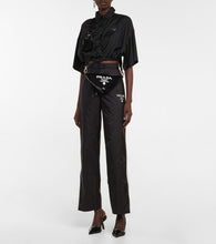 Prada Triangle sequin shoulder bag
