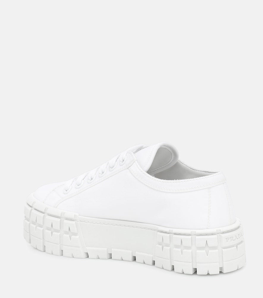 Prada Wheel gabardine sneakers
