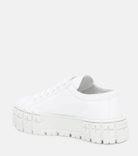 Prada Wheel gabardine sneakers