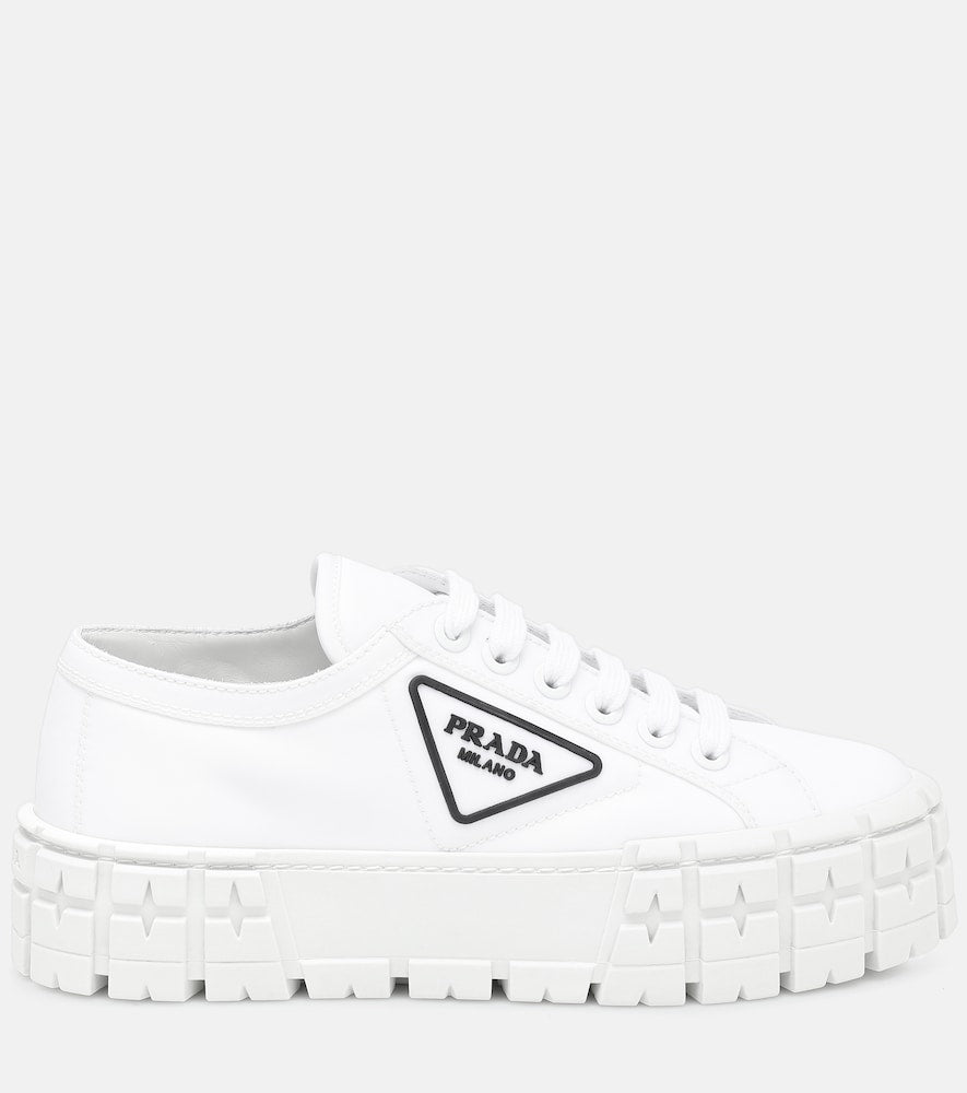 Prada Wheel gabardine sneakers