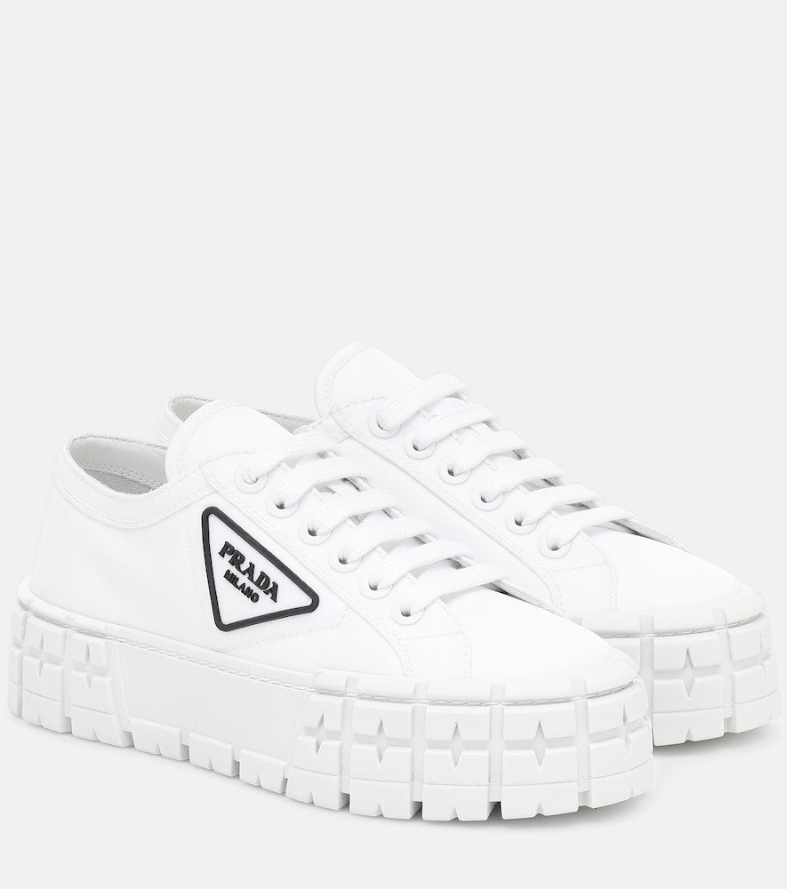 Prada Wheel gabardine sneakers - Prada Wheel 斜纹布运动鞋