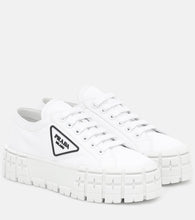 Prada Wheel gabardine sneakers - Prada Wheel 斜纹布运动鞋