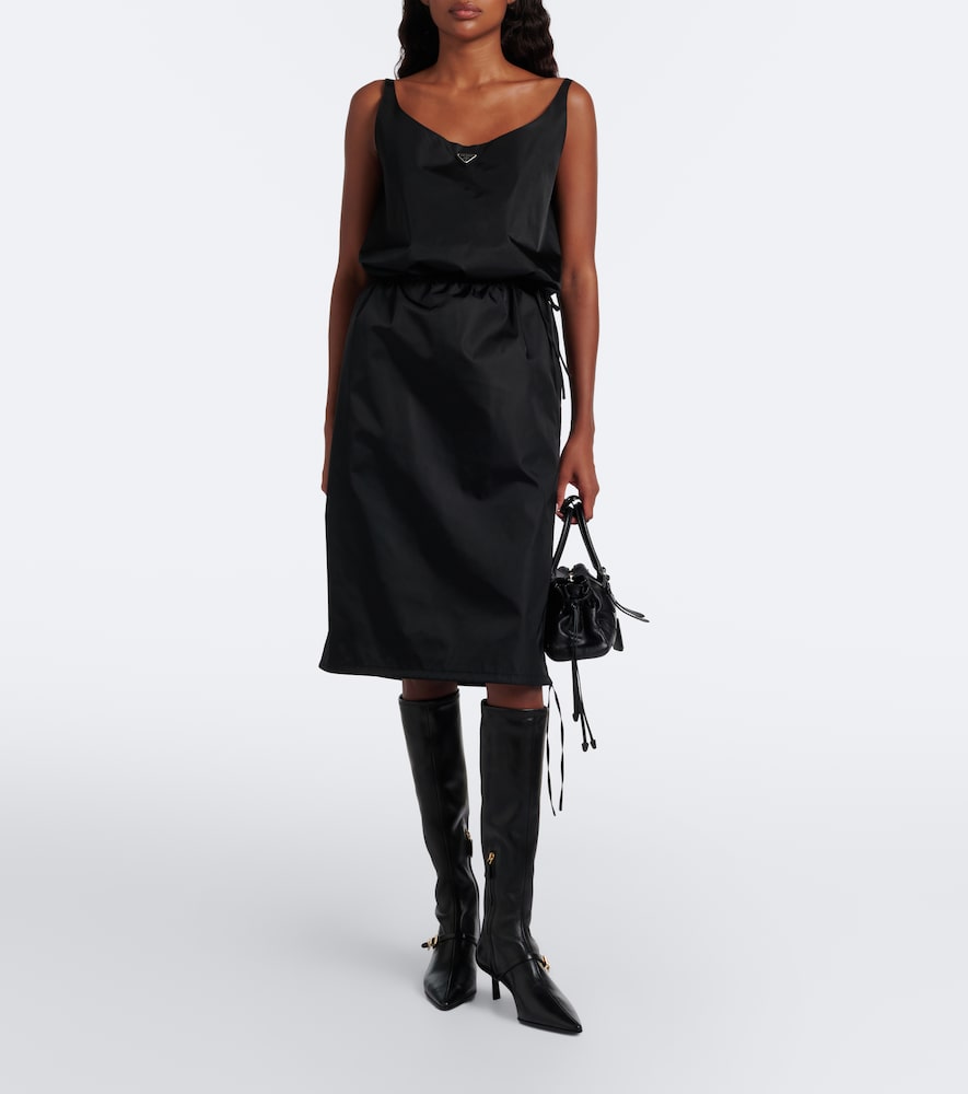 Black Prada Leather knee-high boots - Knee-high Boots