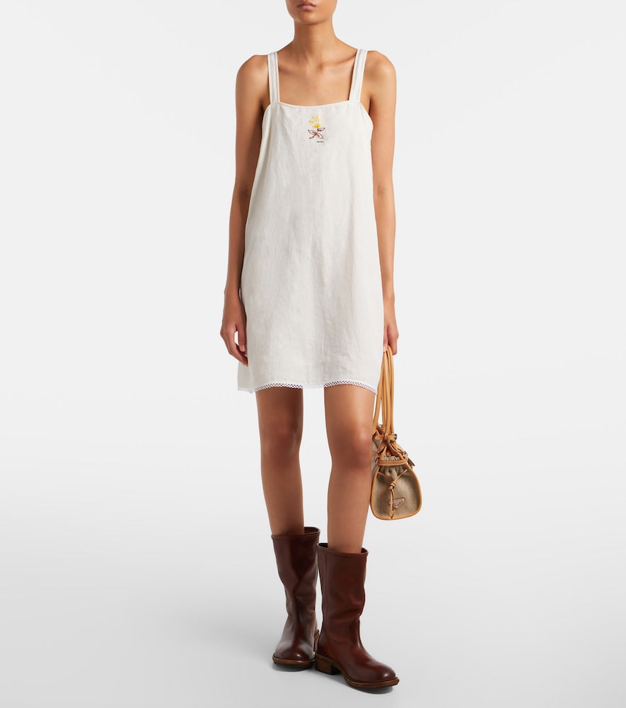 Prada Leather mid-calf boots in Brown - Flat Boots