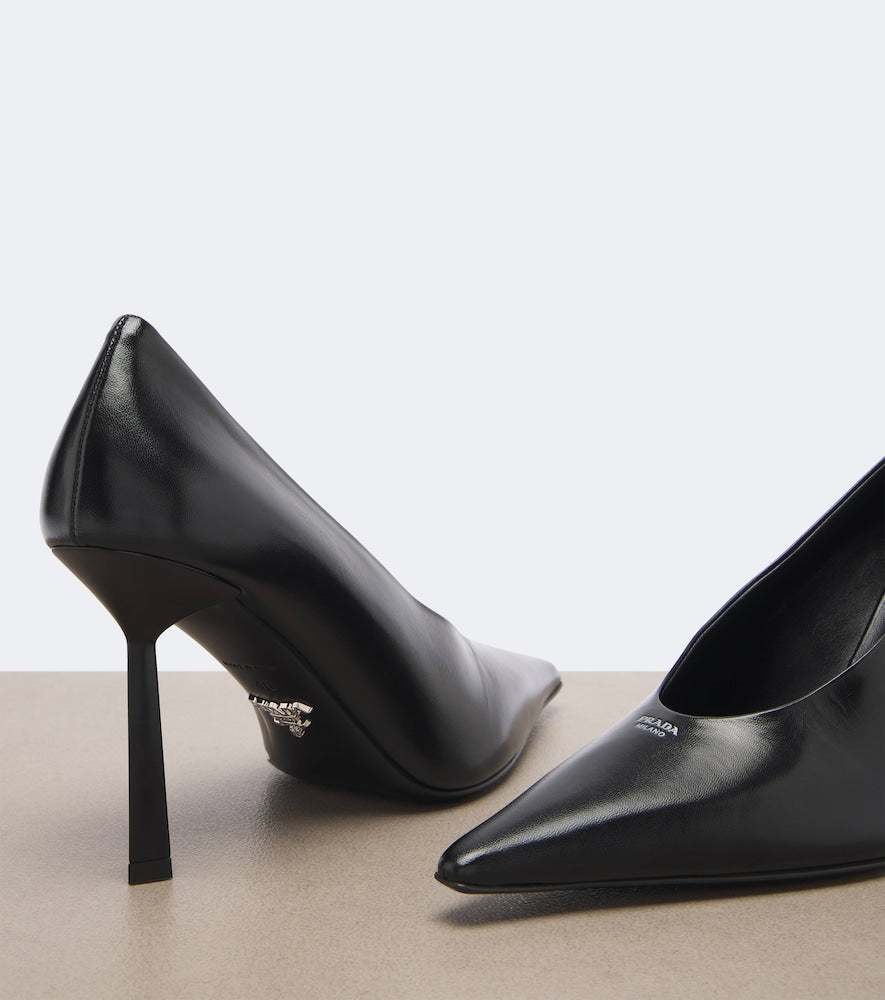 Prada Leather pumps in Black - High-Heel Pumps