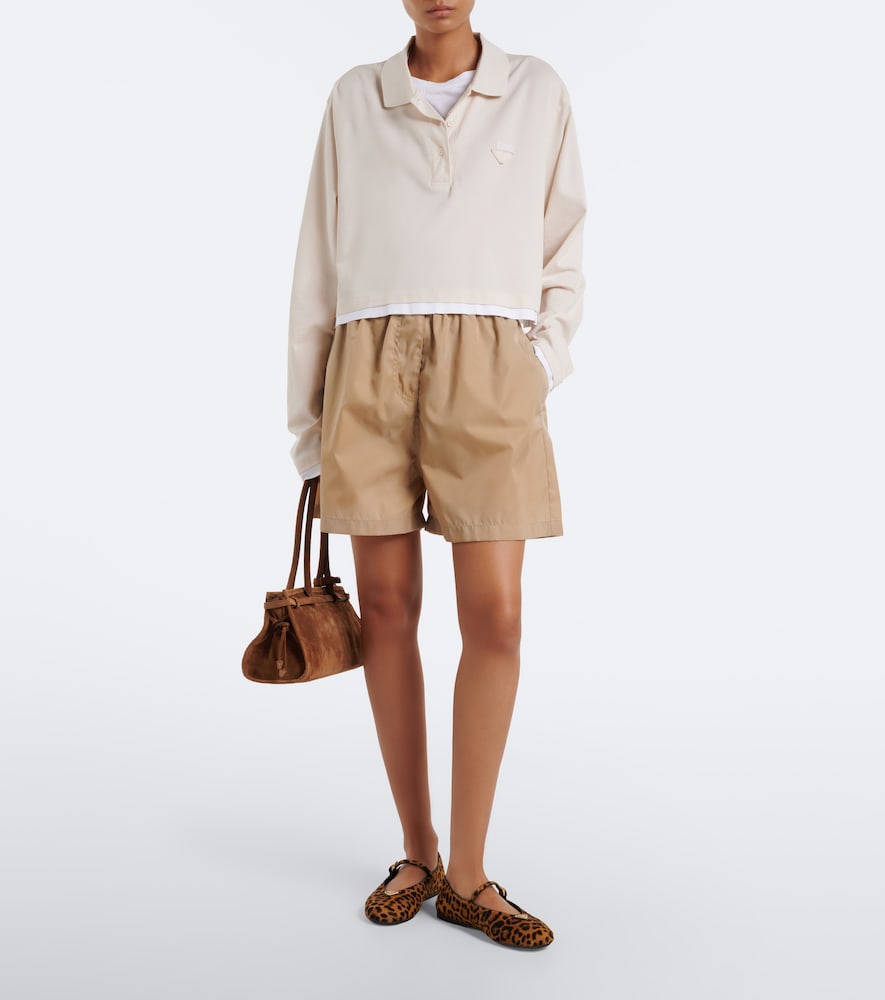 Prada Leopard-print calf hair Mary Jane flats - Brown Ballerina Flats