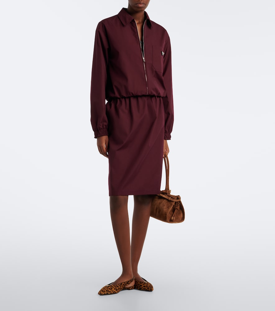 Prada Leopard-print calf hair slingback flats - Brown Ballerina Flats
