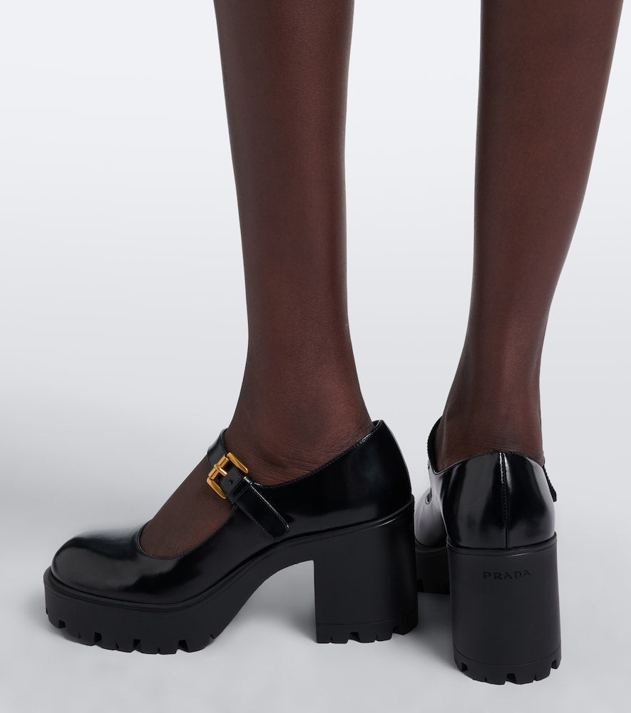 Prada Patent leather Mary Jane pumps - Black High-Heel Pumps