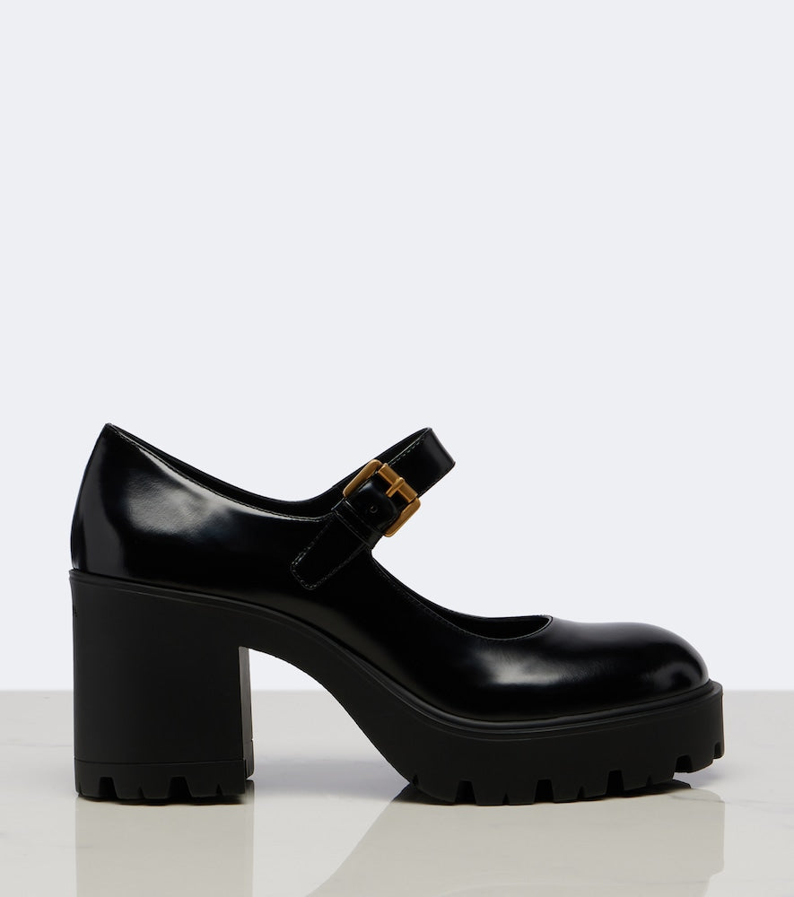 Prada Patent leather Mary Jane pumps - Black High-Heel Pumps
