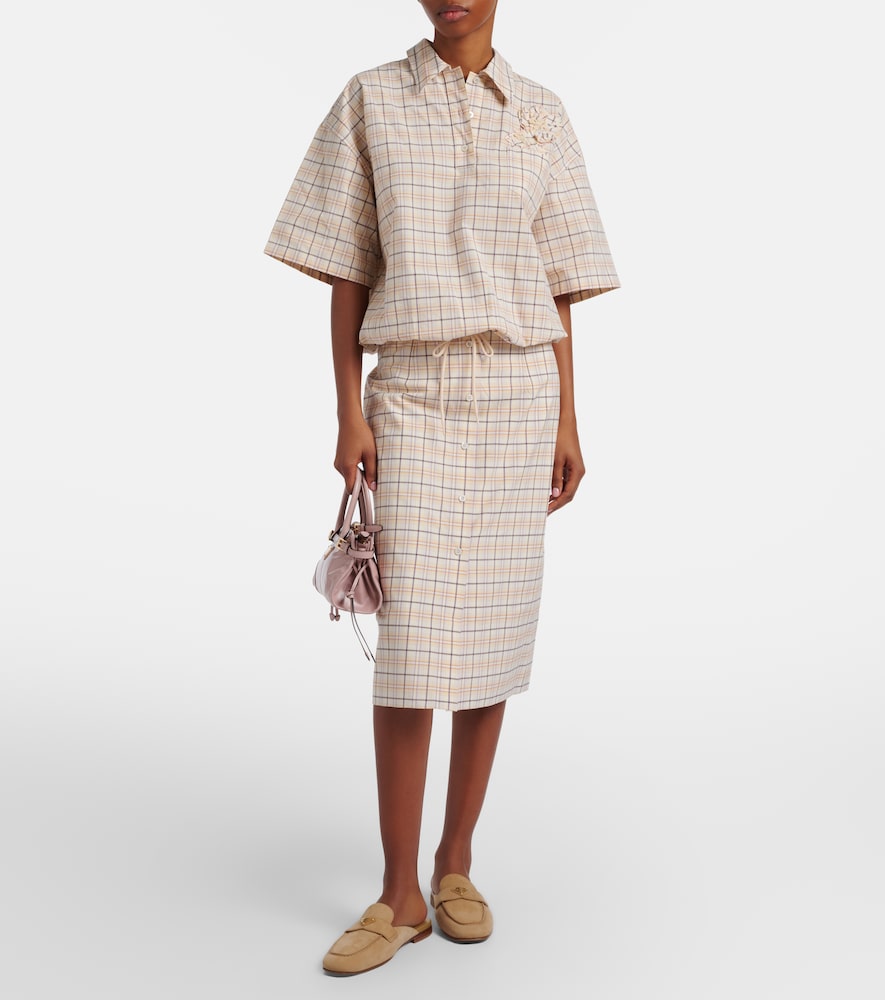 Prada Suede mules (Beige) - Mules