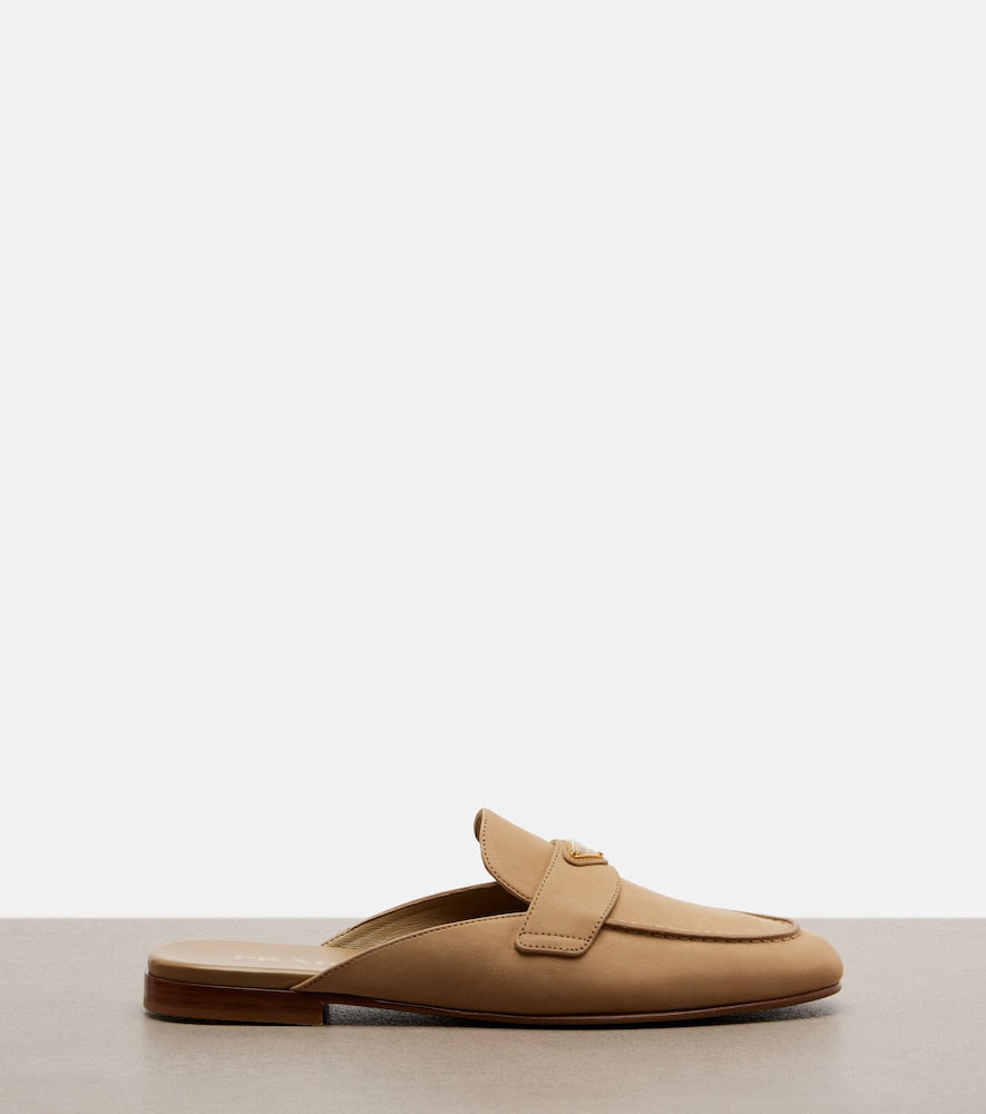 Prada Suede mules (Beige) - Mules