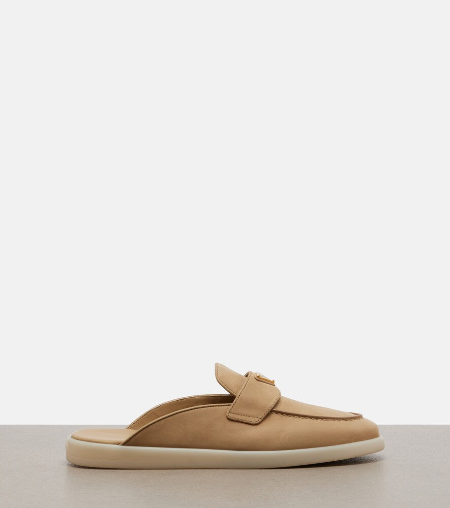 Beige Prada Suede mules - Mules