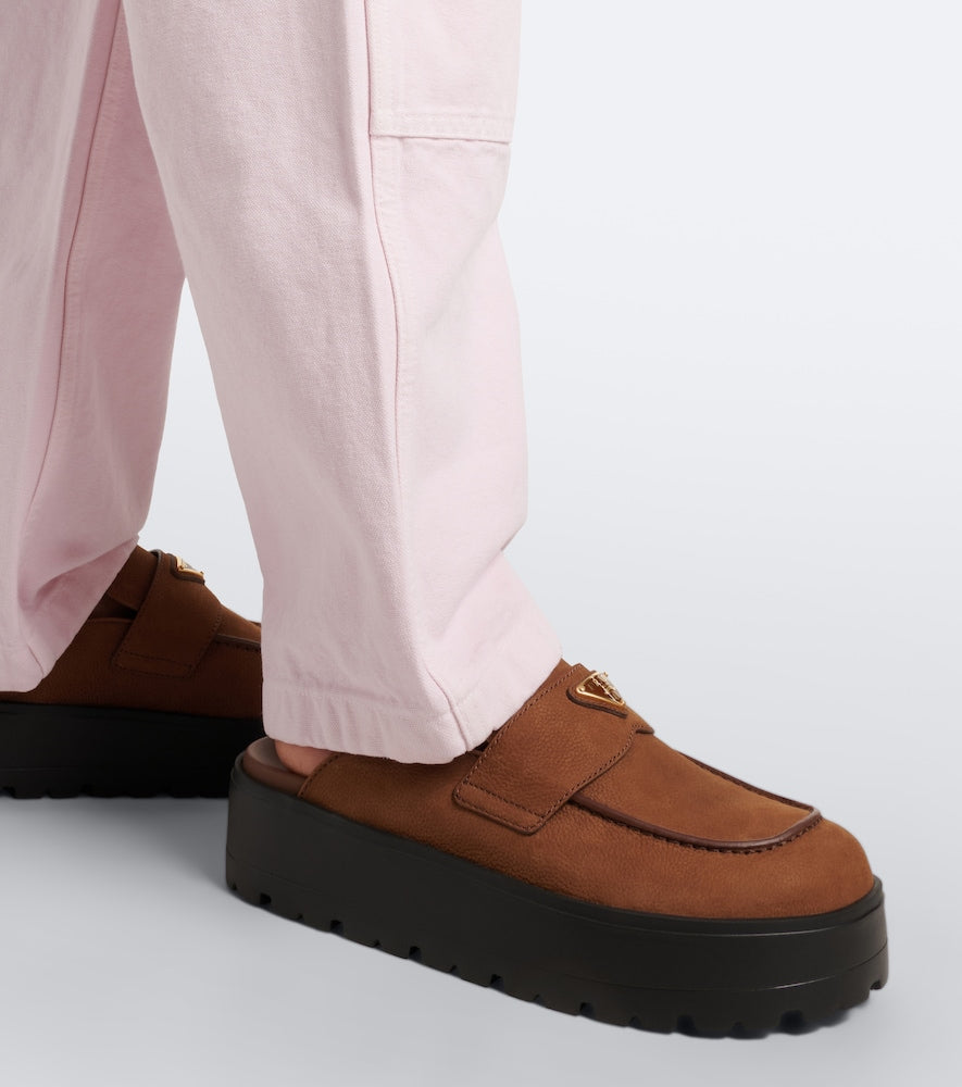 Brown Prada Suede mules - Mules