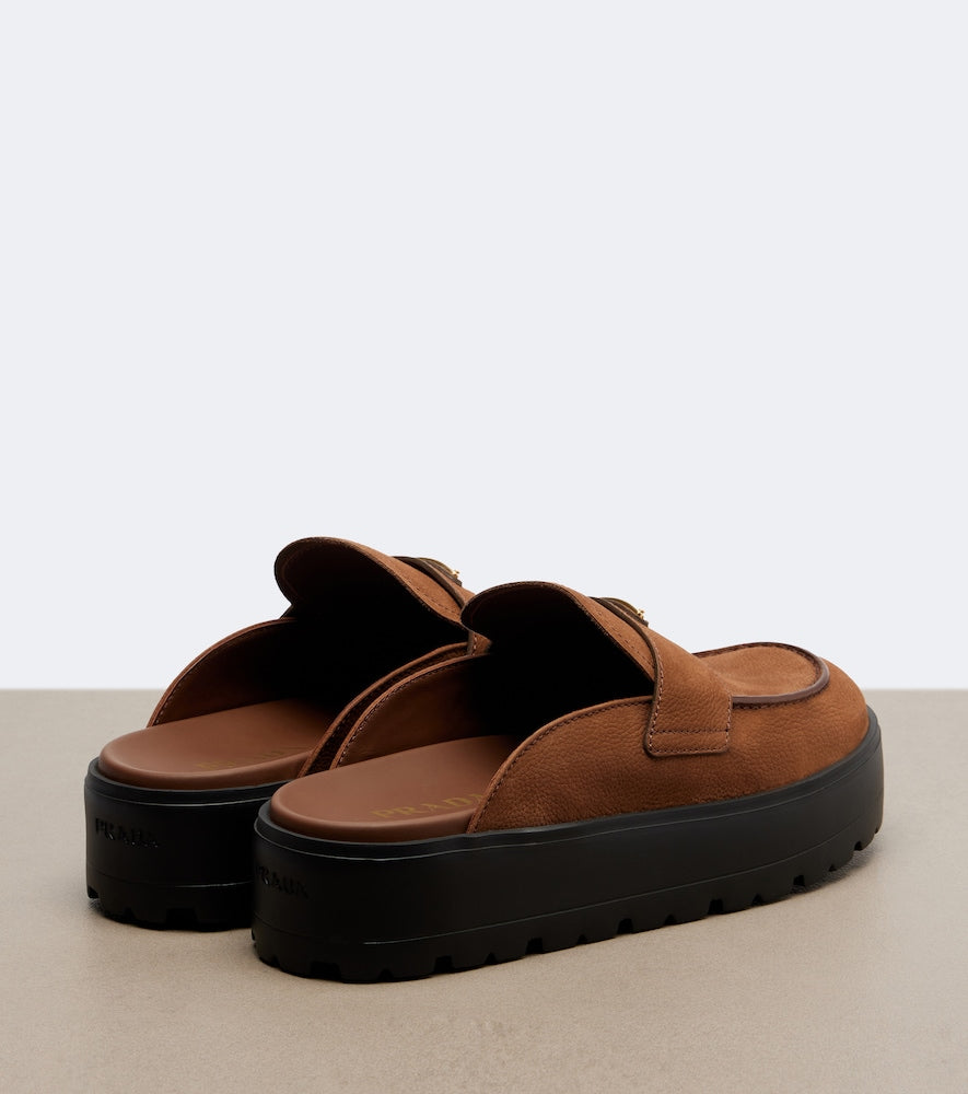 Brown Prada Suede mules - Mules