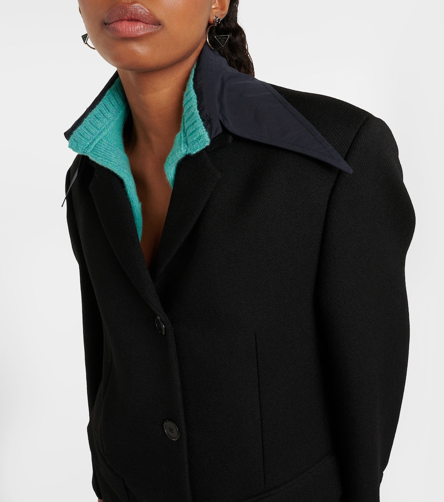 Prada Wool gabardine blazer
