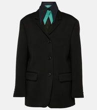 Prada Wool gabardine blazer - Prada羊毛华达呢西装外套
