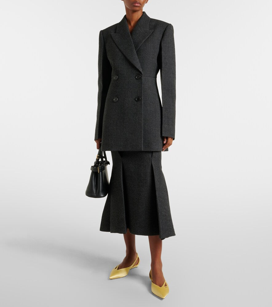Prada Wool midi skirt