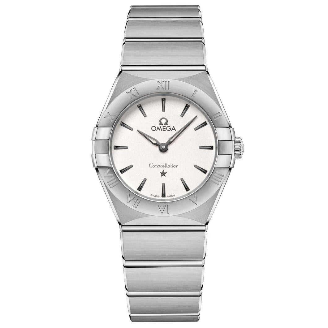 Previously Owned Ladies' OMEGA Constellation Manhattan Quartz Stainless Steel Watch | 28mm | O13110286002001