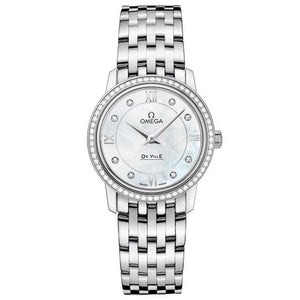 Previously Owned Ladies' OMEGA De Ville Prestige Quartz Watch O42415276055001