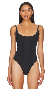 Privacy Please Florence Bodysuit in Black