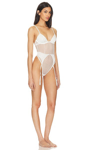 Privacy Please Marigold Bodysuit in Ivory