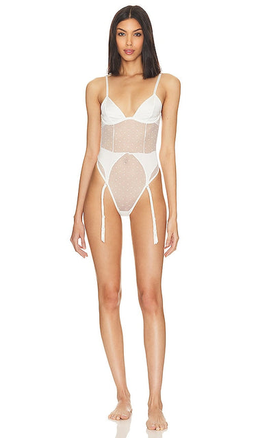 Privacy Please Marigold Bodysuit in Ivory - Privacy Please - Body Marigold en ivoire - Privacy Please 象牙色 Marigold 连体衣 - Privacy Please Marigold-Body in Elfenbein - Privacy Please 메리골드 바디수트 아이보리 색상 - Privacy Please Marigold Body in avorio