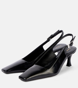 Proenza Schouler 65 leather slingback pumps
