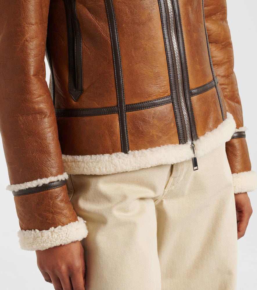 Proenza Schouler Arlo shearling-lined leather jacket