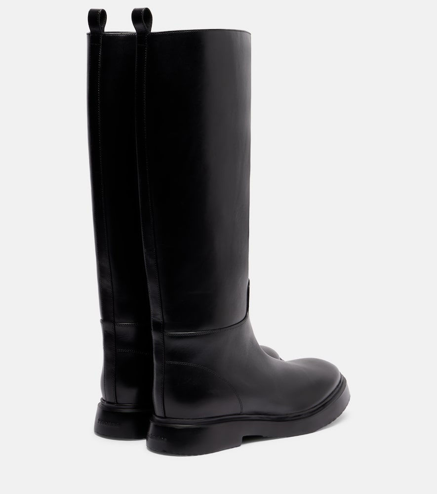 Proenza Schouler Bank leather knee-high boots