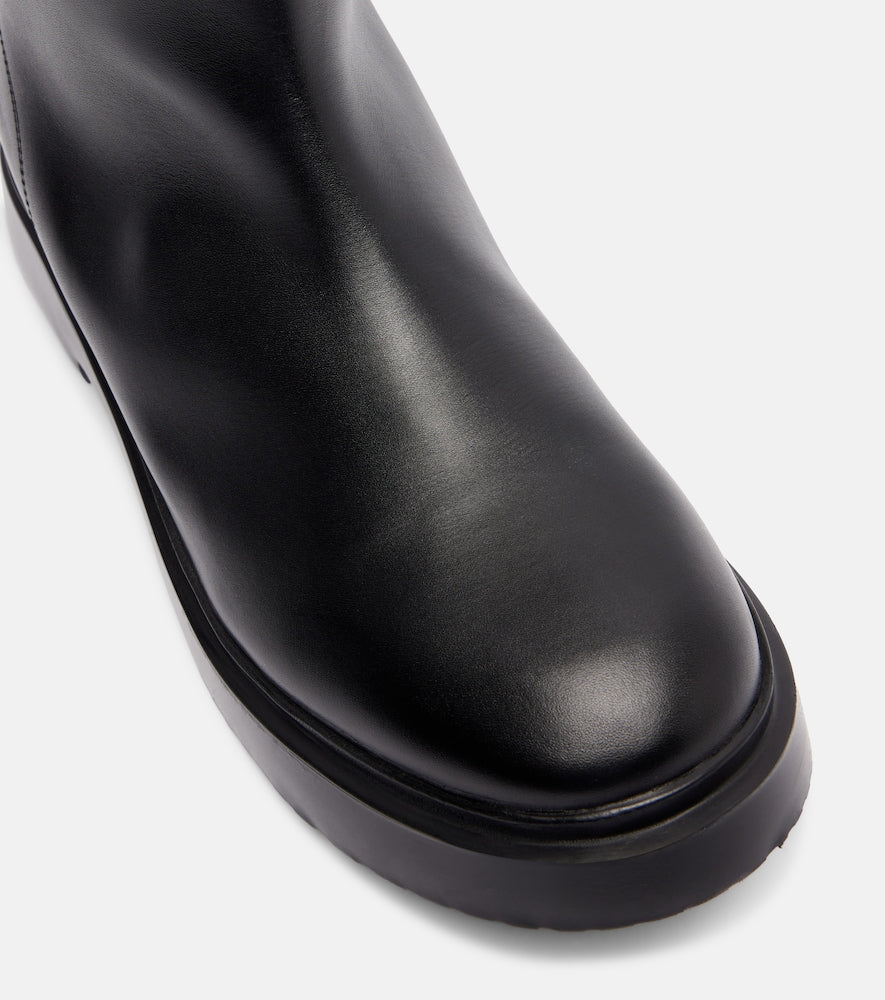Proenza Schouler Bank leather knee-high boots