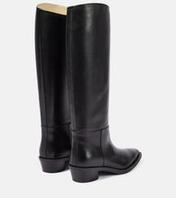 Proenza Schouler Bronco leather knee-high boots
