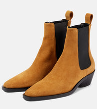 Proenza Schouler Bronco suede ankle boots