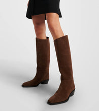 Proenza Schouler Bronco suede knee-high boots