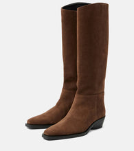 Proenza Schouler Bronco suede knee-high boots