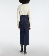 Proenza Schouler Calder denim midi skirt